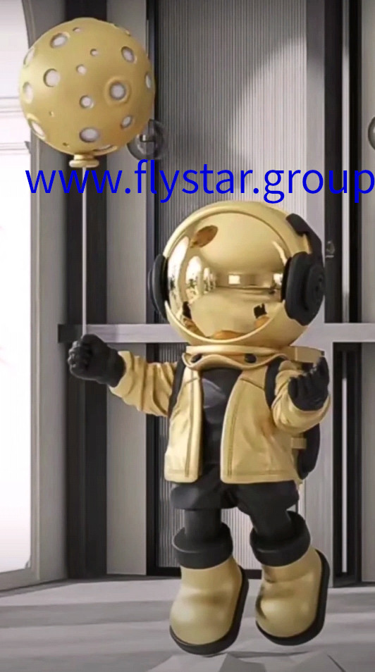 Glass Fibre Reinforced Plastics (GFRP) Products formative art figure astronaut