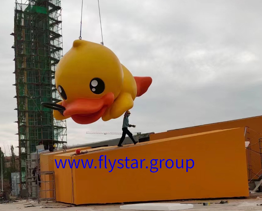 Glass Fibre Reinforced Plastics (GFRP) Products formative art cartoon duck