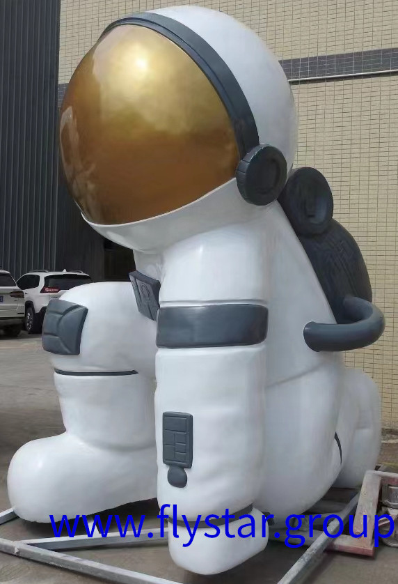 Glass Fibre Reinforced Plastics (GFRP) Products formative art figure astronaut