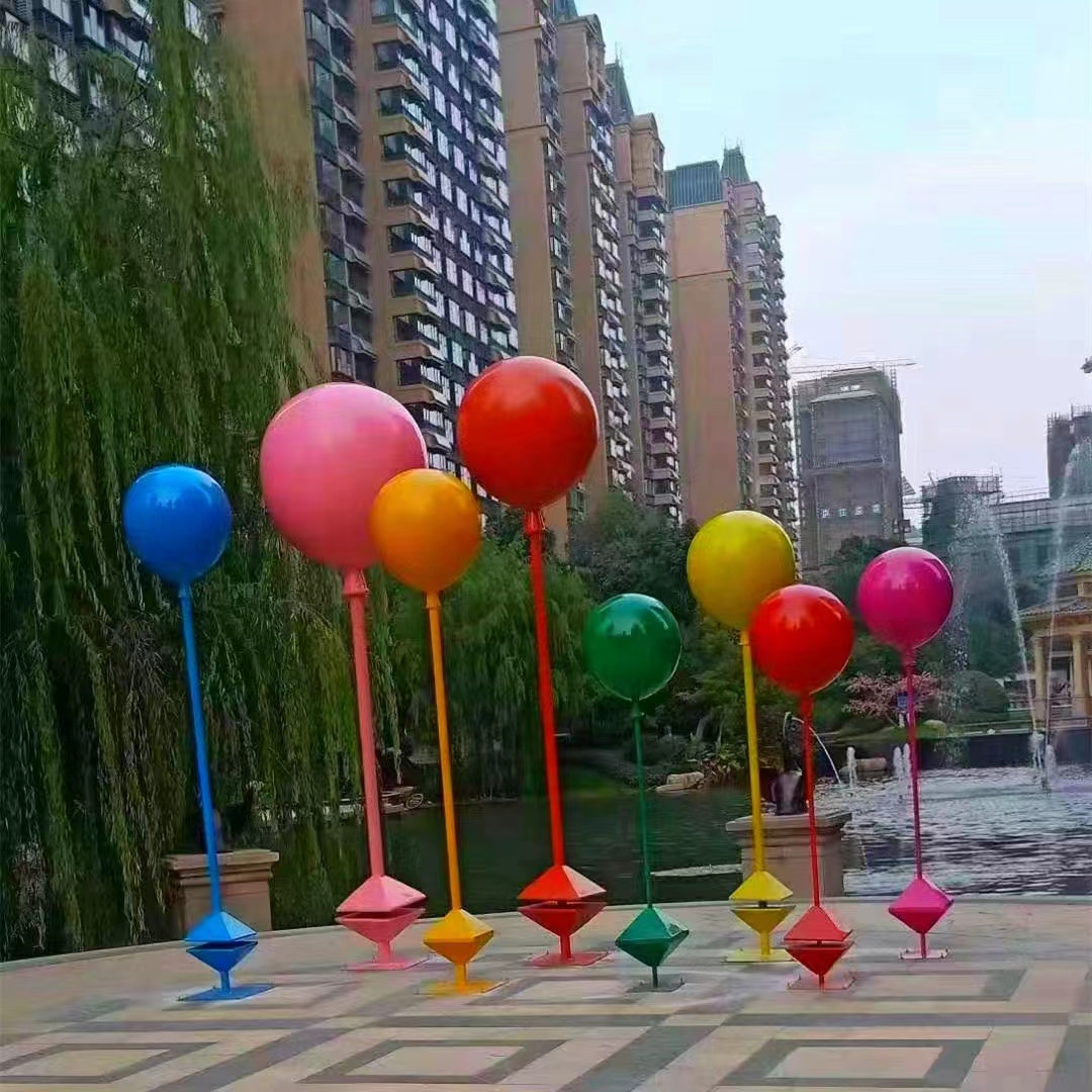 Glass Fibre Reinforced Plastics (GFRP) Products formative art cartoon balloon