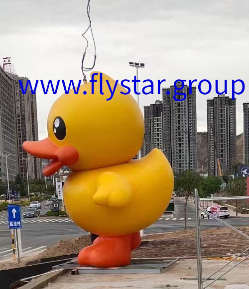 Glass Fibre Reinforced Plastics (GFRP) Products formative art cartoon duck