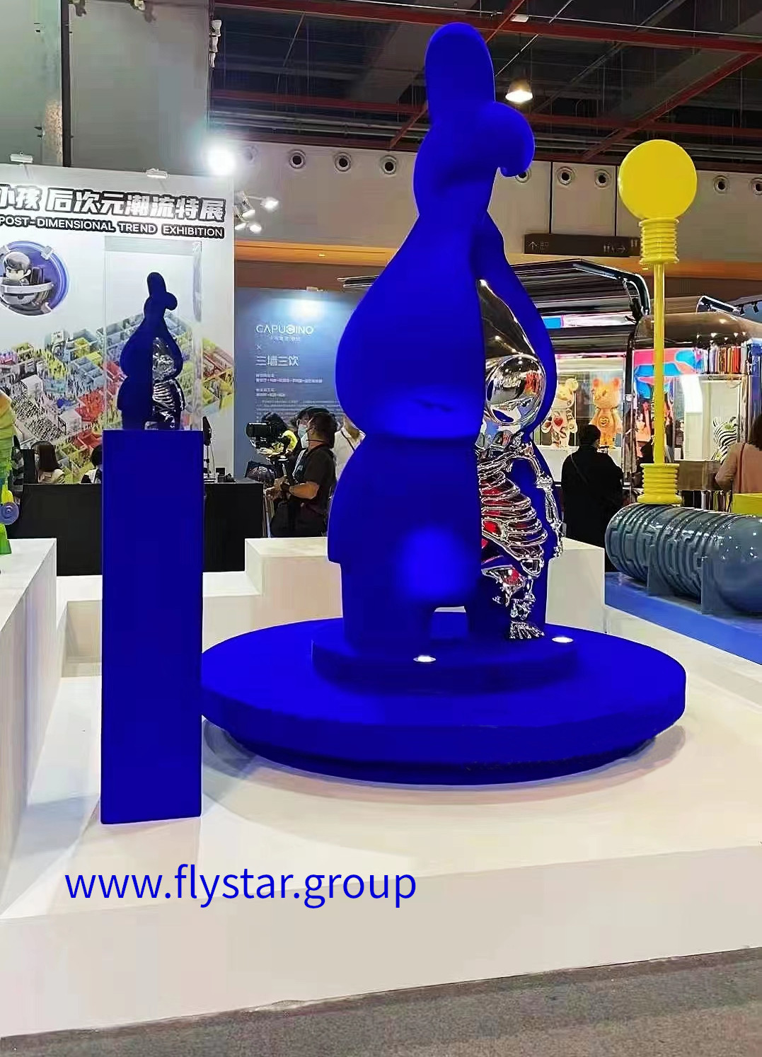 Glass Fibre Reinforced Plastics (GFRP) Products decoration commercial art display post-dimension trend